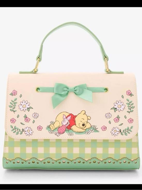 Loungefly Handbags - NWT Loungefly Disney Winnie the Pooh Floral Gingham Handbag -  Exclusive